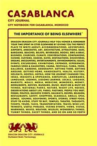 Casablanca City Journal, City Notebook for Casablanca, Morocco