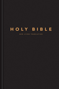 NLT Large Print Pew Bible, Black