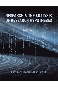 Research & the Analysis of Research Hypotheses