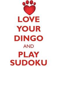Love Your Dingo and Play Sudoku Dingo Sudoku Level 1 of 15