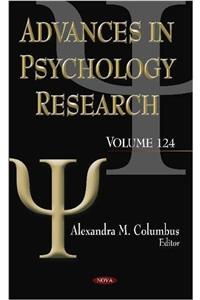 Advances in Psychology Research