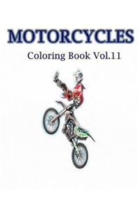 Motorcycles: Coloring Book Vol.11