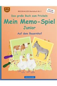 BROCKHAUSEN Bastelbuch Bd. 2 - Das große Buch zum Prickeln - Mein Memo-Spiel Junior