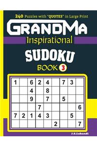 Grandma Inspirational Sudoku Book