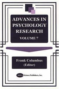 Advances in Psychology Research