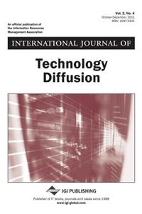 International Journal of Technology Diffusion, Vol 2 ISS 4