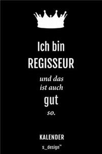 Kalender für Regisseure / Regisseur / Regisseurin
