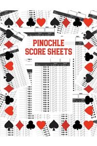 Pinochle Score Sheets