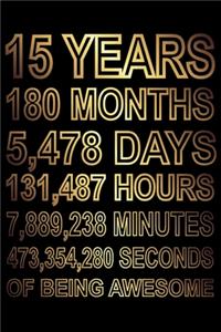 15 Years Of Being Awesome
