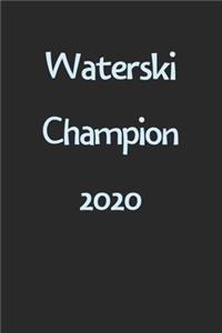 Waterski Champion 2020