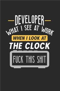 Developer What I See At Work