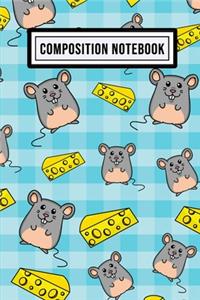 Mouse Unruled Composition Notebook