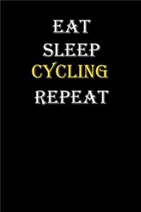 Eat, Sleep, Cycling, Repeat Journal