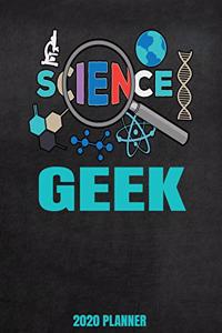 Science Geek 2020 Planner