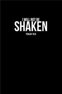 I Will Not Be Shaken