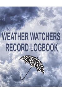 Weather Watchers Record Logbook