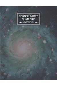 Cornell Notes Quad Grid Notebook