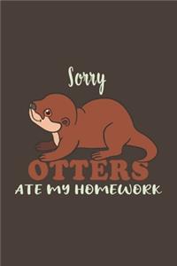 Sorry Otters Ate My Homework