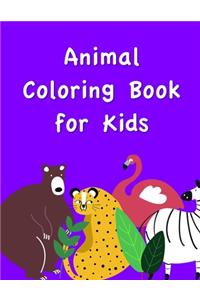 Animal Coloring Book for Kids