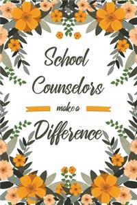 School Counselors Make A Difference