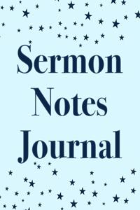 Sermon Notes Journal