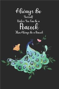 Always Be Yourself Unless You Can Be a Peacock Then Always Be a Peacock