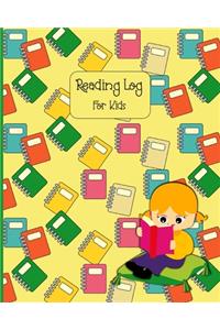 Reading Log For Kids