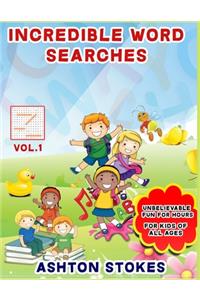 Incredible Word Searches For Kids