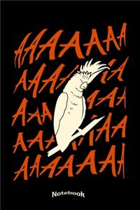 My Screaming Cockadoo Notebook