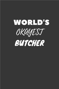 World's Okayest Butcher Notebook