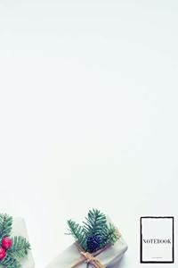 Christmas Time Sketchbook Blank Notebook Drawing Pad