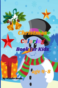 Christmas Coloring Book for Kids age 4-8