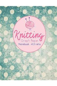 Knitting Graph Paper Notebook - 4