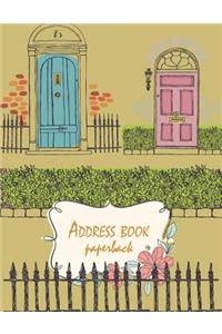 Address book paperback