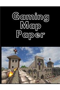 Gaming Map Paper Book