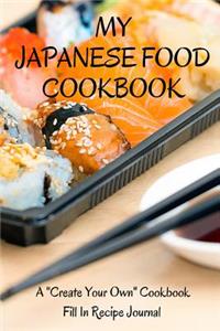 My Japanese Food Cookbook
