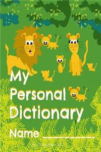 My Personal Dictionary