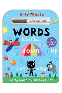 Arty Mouse Wipe Clean Words