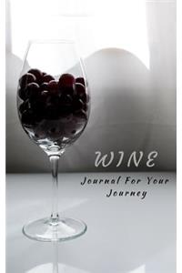 Wine Journal for Your Journey