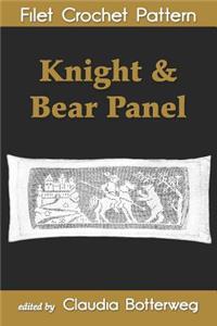 Knight & Bear Panel Filet Crochet Pattern