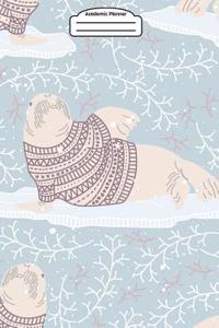 Academic Planner 2019-2020 - Arctic Animals Space Vol 22