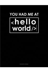 You Had Me at Hello World