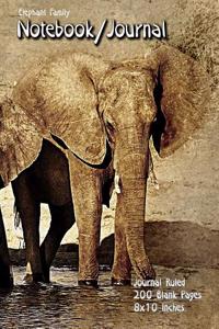 Elephant Family - Notebook/Journal