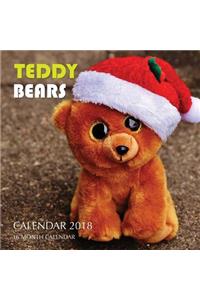 Teddy Bears Calendar 2018