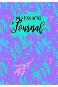 Daily Food Intake Journal
