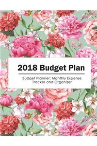 2018 Budget Planner