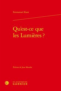 Qu'est-Ce Que Les Lumieres ?