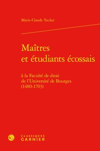 Maitres Et Etudiants Ecossais
