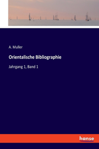 Orientalische Bibliographie