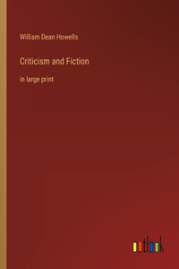 Criticism and Fiction